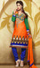 Mesmerizing Orange Cotton Suit